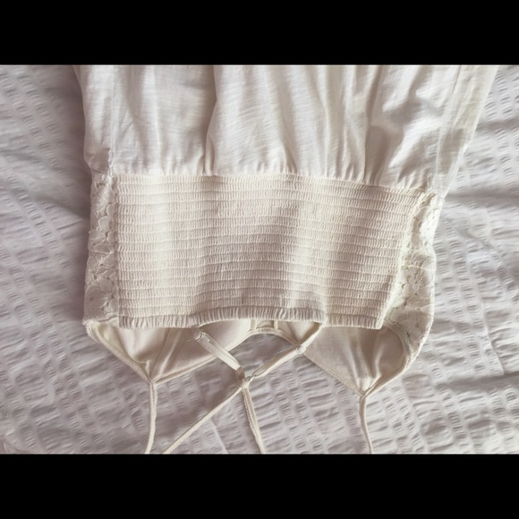 SOLD 🌿🌿🌿🌿Sundress/ White Summer Dress - Picture 3 of 3